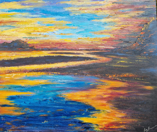 Liz Hanna | Painting | End of a Long Day