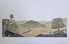 Fenja T. Ringl | Printmaking | Layered Histories at Goodradigbee (Solo Ed.). Ed. 1 of 6, framed