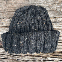 Load image into Gallery viewer, MicMac Design | Clothing | HATITUDE classic fisherman's beanie in charcoal