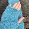 MicMac Design | Sky blue fingerless gloves