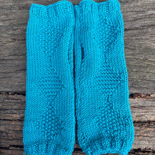Load image into Gallery viewer, MicMac Design | Blue diamond fingerless gloves