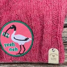 Load image into Gallery viewer, MicMac Design | "Yeah Nah" slouchy beanie