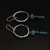 Vspora Art | Infinity Silver Ancient Roman Glass Earrings  |