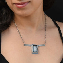 Load image into Gallery viewer, Vspora Art | Silver Leaf Impression Artisan Necklace |