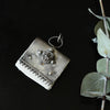 Vspora Art | Silver Paper Book Necklace |