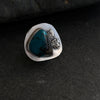Vspora Art | Sea Urchin Chrysocolla Ring |