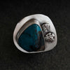 Vspora Art | Sea Urchin Chrysocolla Ring |