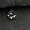 Vspora Art | Pearl Silver Ring |