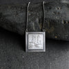 Vspora Art | Dreaming in the Woods Silver Etched Necklace |