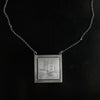 Vspora Art | Dreaming in the Woods Silver Etched Necklace |