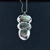 Vspora Art | Green Gemstone Necklace |