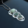 Vspora Art | Green Gemstone Necklace |