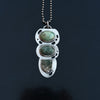 Vspora Art | Green Gemstone Necklace |