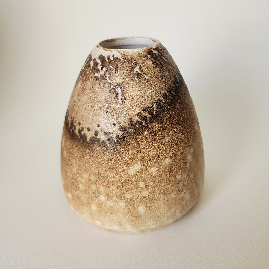 Muddy Ducks | vase | Obvara ceramic vase
