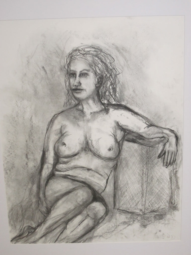 Margaret Harrison-Smith | Drawing | Life Drawing, Seated Lady