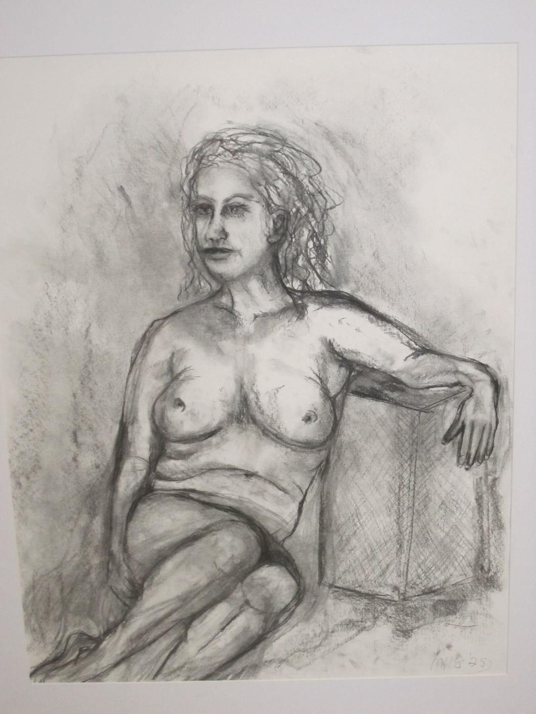 Margaret Harrison-Smith | Drawing | Life Drawing, Seated Lady