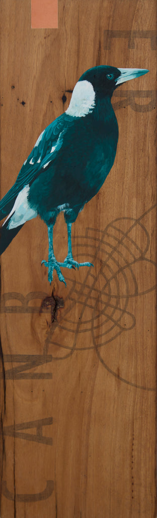 Liz Faul | Neither Here Nor There | Mixed Media | Magpie Abound 1