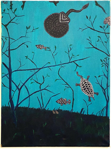 Shawnah Cady | Painting | Mangrove Majok