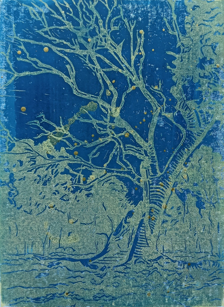 Marjorie "Jamm" Drage | Mixed Media | Night Eucalypt