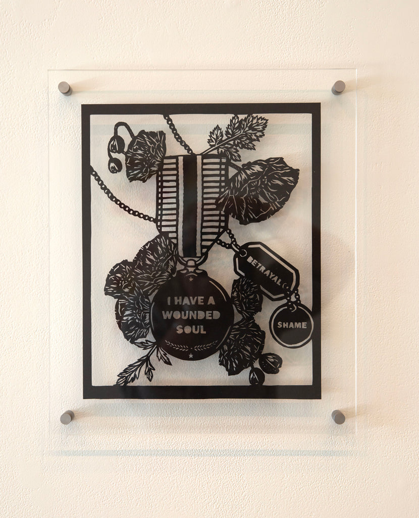 Kerry Martin | Papercraft | The Weight of Service (Part 1)