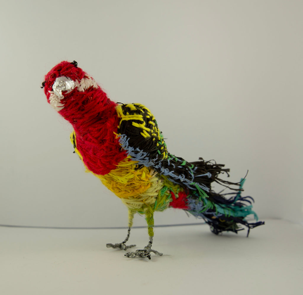 Artie McCarthy | Textiles | Erasmus the Eastern Rosella