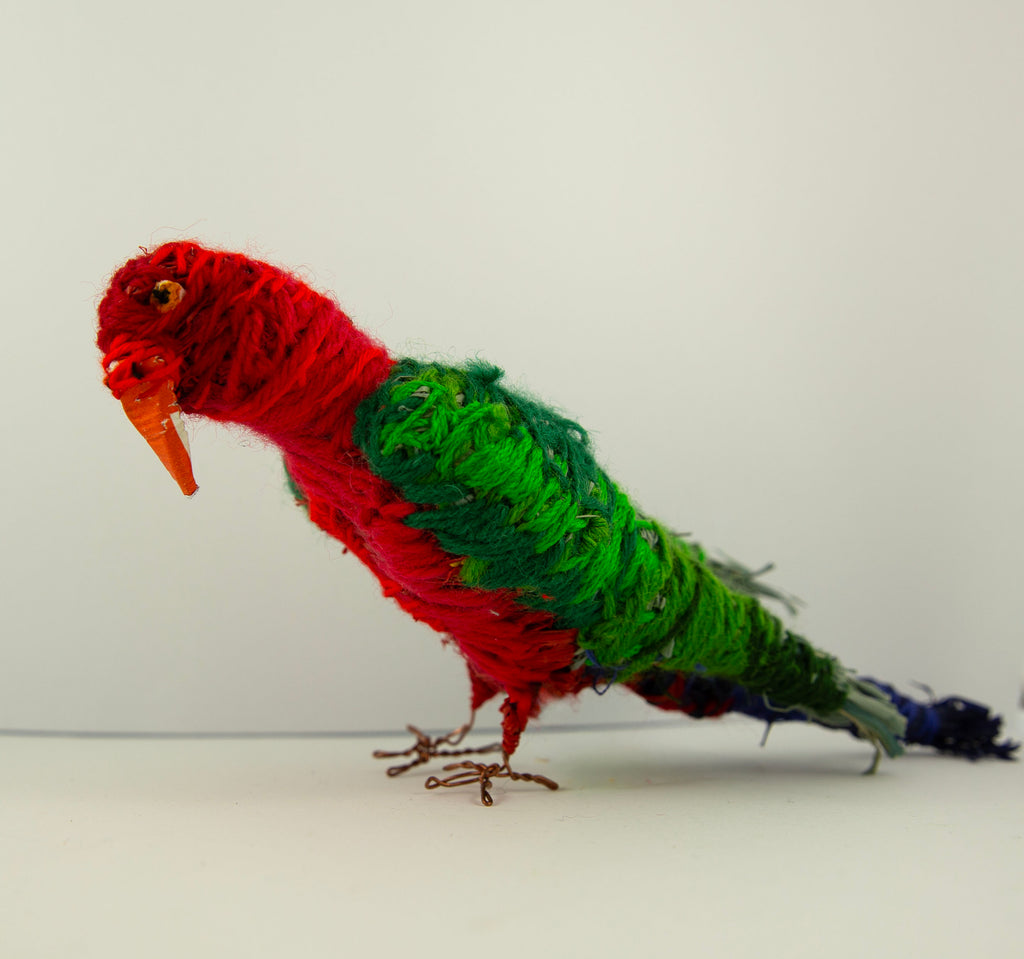 Artie McCarthy | Textiles | Kieran the King Parrot