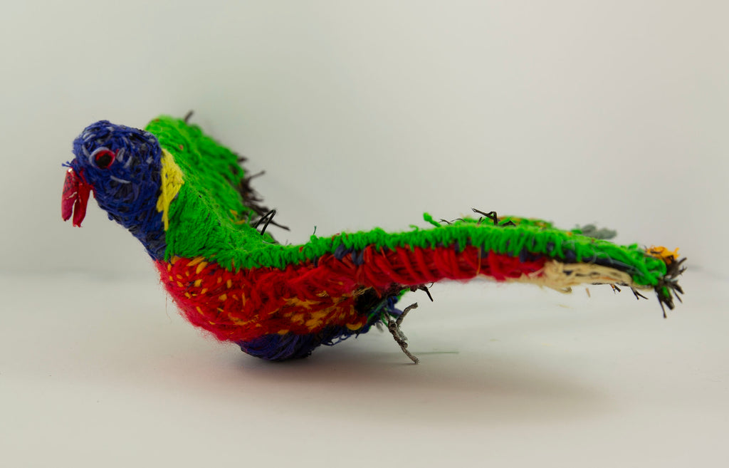Artie McCarthy | Textiles | Rylie the flying Rainbow Lorikeet