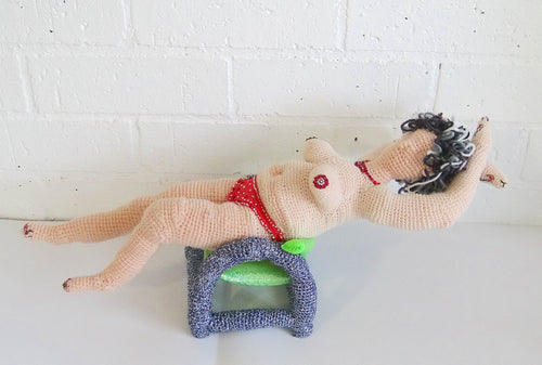 Megan Munro | Mixed Media | Burlesque Dancer