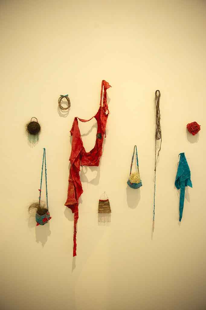 Michele Grimston | Textiles | Weaving, unweaving, always