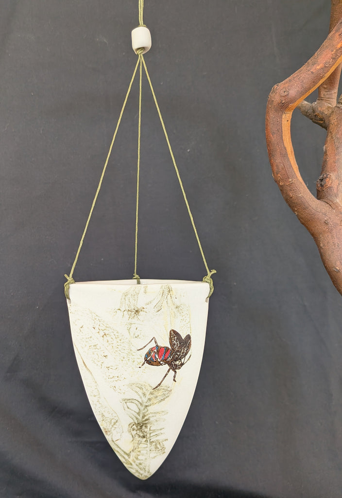 Fenja T. Ringl | Ceramics | Mountain Katydid Vase #2. Unique state