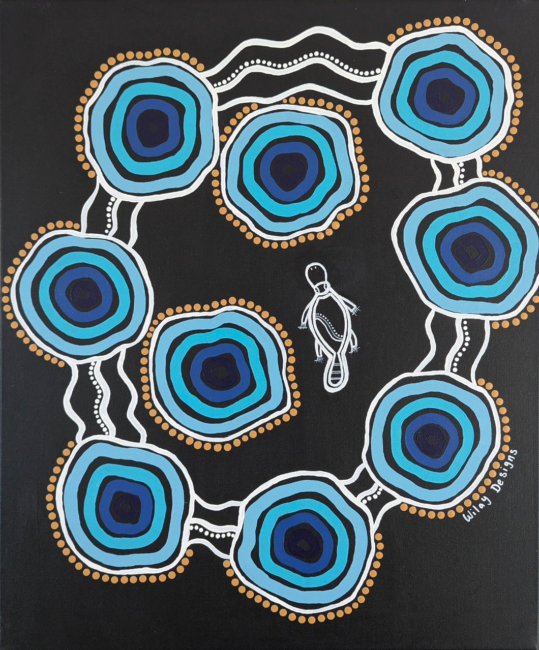 Kristal Matthews | Painting | Mulanggang in the Waterways