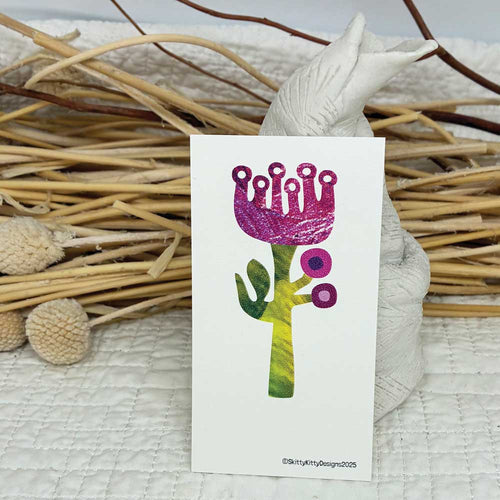 Janelle Skitty Kitty | Gift Tag |