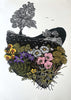 Fenja T. Ringl | Printmaking | Namadgi Botanica, 2nd Ed. Ed. 1 of 10, framed