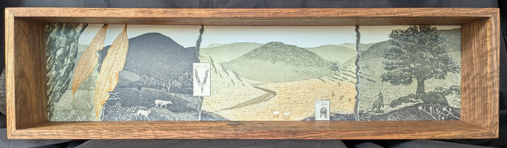 Fenja T. Ringl | Mixed Media | Namadgi Shelf #1