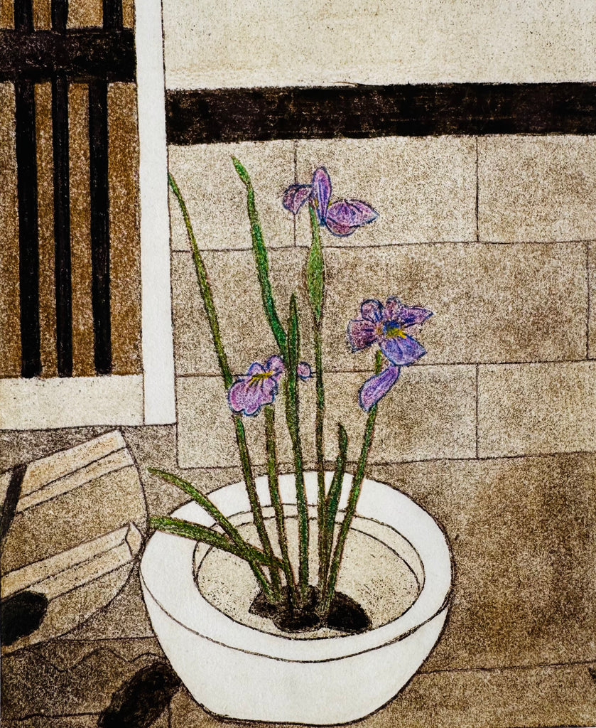 Patricia O'Neil | Printmaking | Ikebana Entryway
