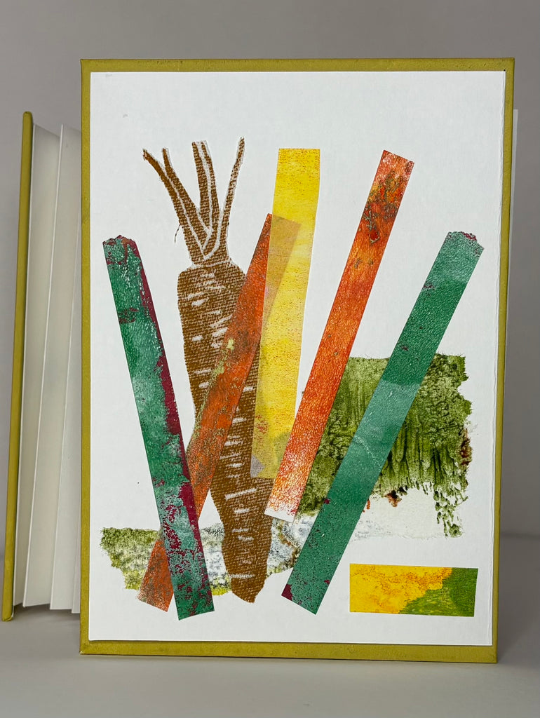 Paulina  Piira | Mixed Media | Flag Book - Vegetables