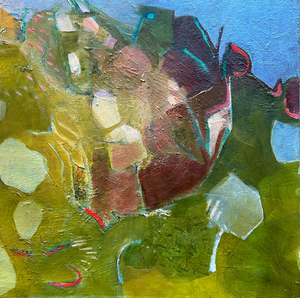 Prudence Power | Painting | Cliffside Reverie