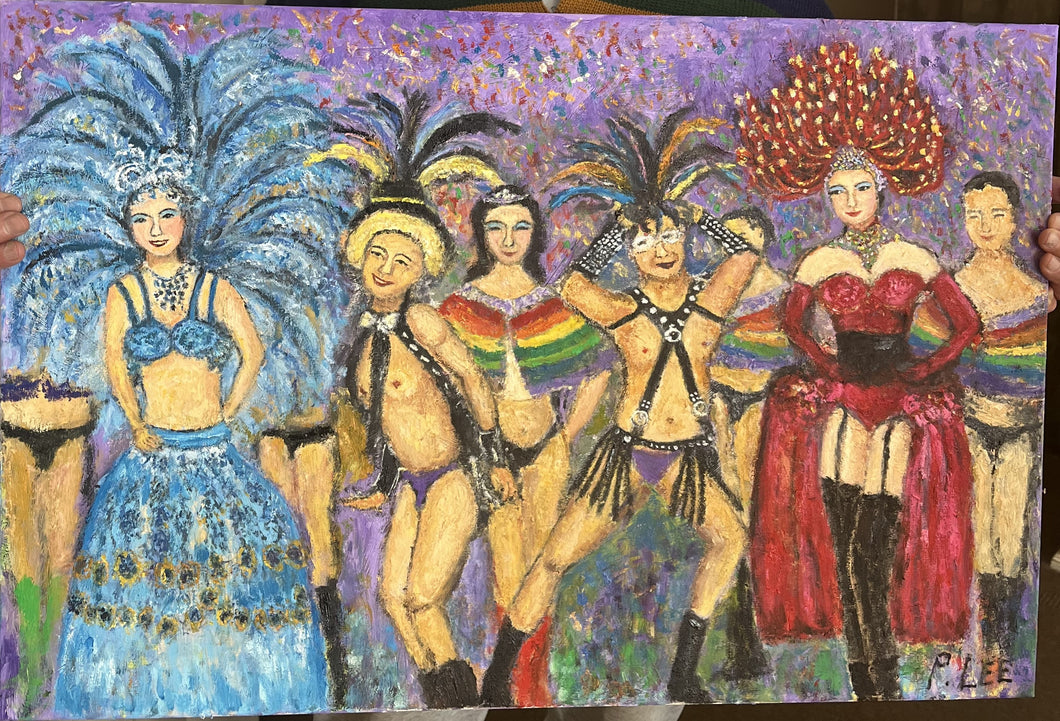 Patrick Lee | Painting | Proud to be Gay
