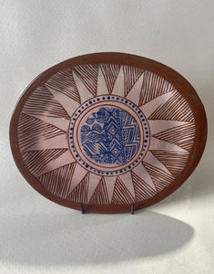 Gabrielle Powell  Bandicoot Pottery | oval plate  |