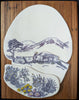 Fenja T. Ringl | Printmaking | Ready-Cut Cottage. VE. 1 of 12, mounted