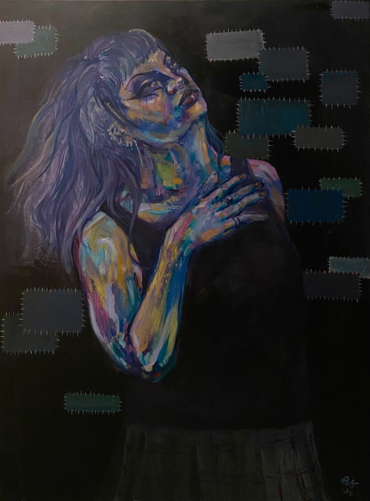 Red Saunders | Painting | Feel Something Vivid