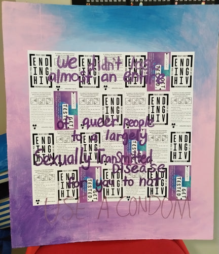 Remus Douglas | Painting | Use A Condom