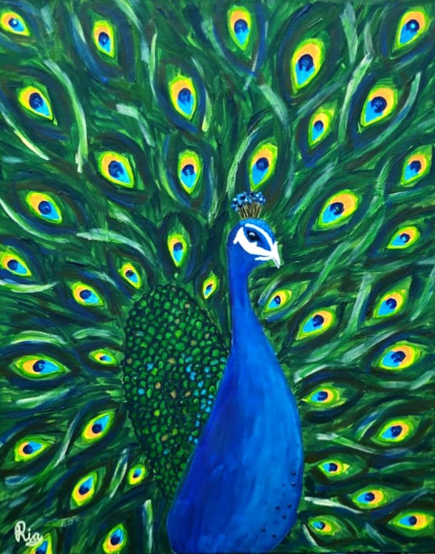 Ria Sampath Chidambaram | Painting | Crowned in Colour