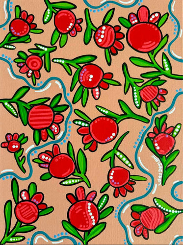 Jazz Matthews | Painting | Ruby Saltbush
