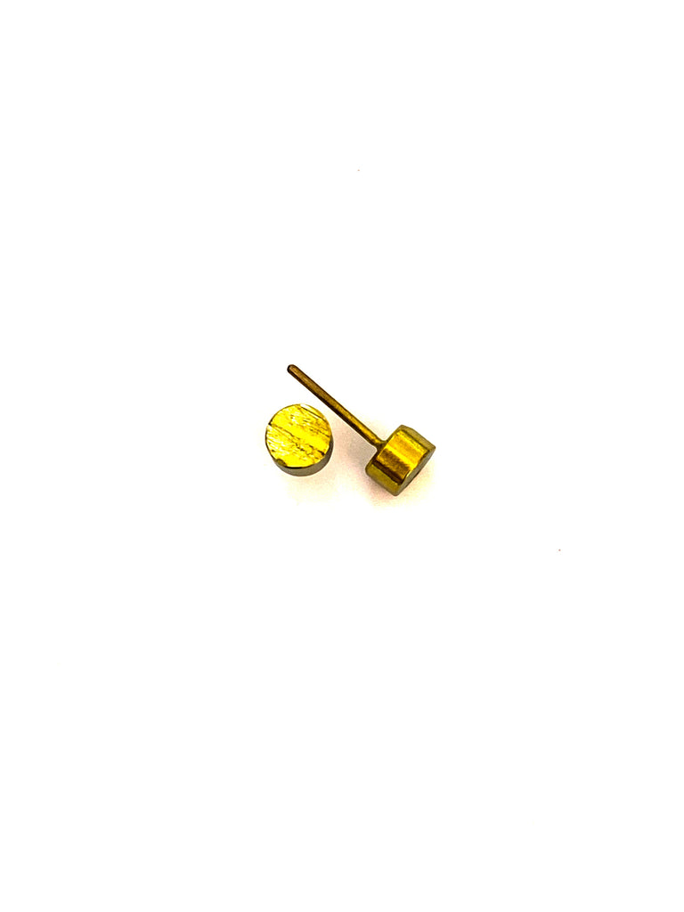 Sarah Augusta Murphy | Earrings | Rough cut studs Gold, Gift Box