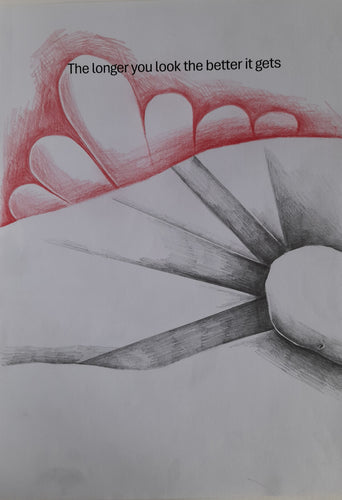 Heidi  Smith | Drawing | Liver resection drawing series 1-8  2. Saint