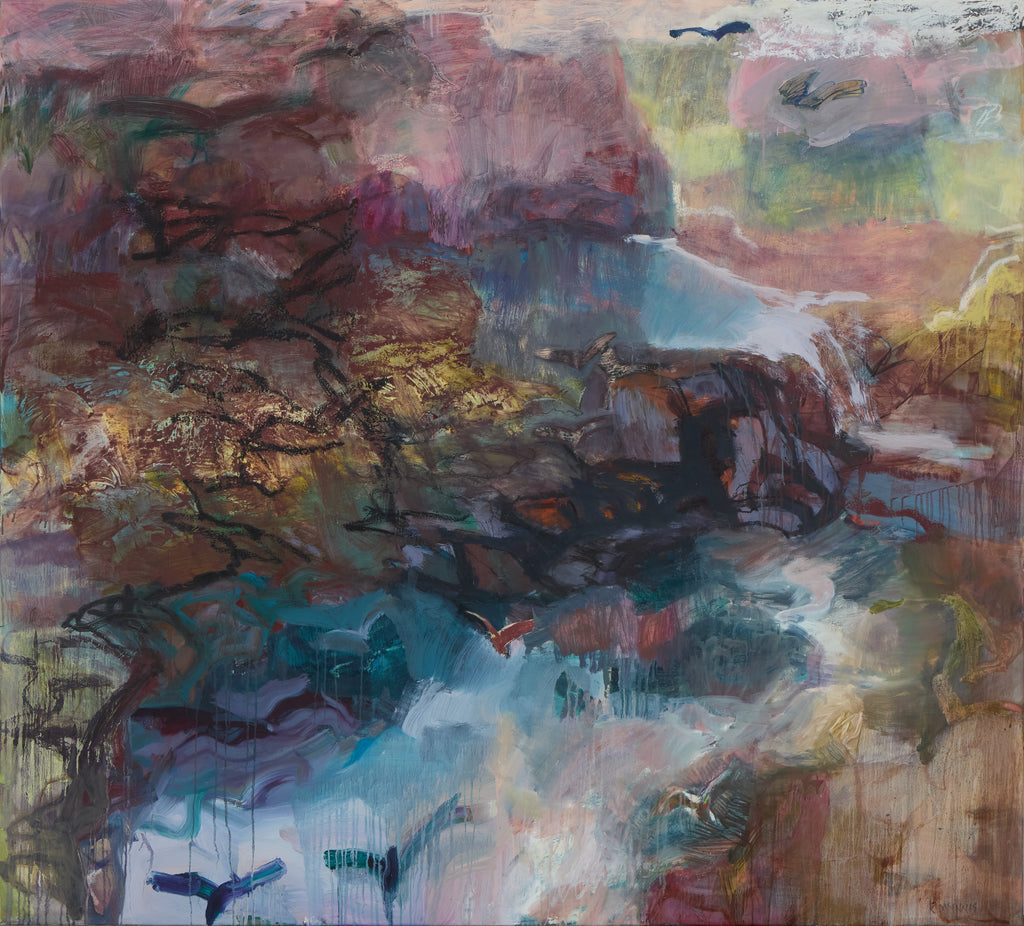Kerry McInnis | Painting | Shadowbirds 2