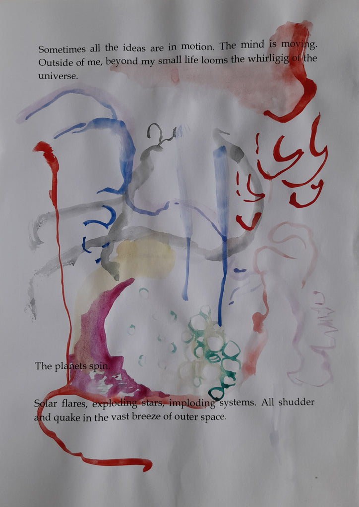 Heidi  Smith | Drawing | Sketches, imagination studies 1- 4   4. Small life looms