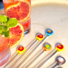 Load image into Gallery viewer, A Fiery Heart | Swizzle sticks / cocktail stirrers |