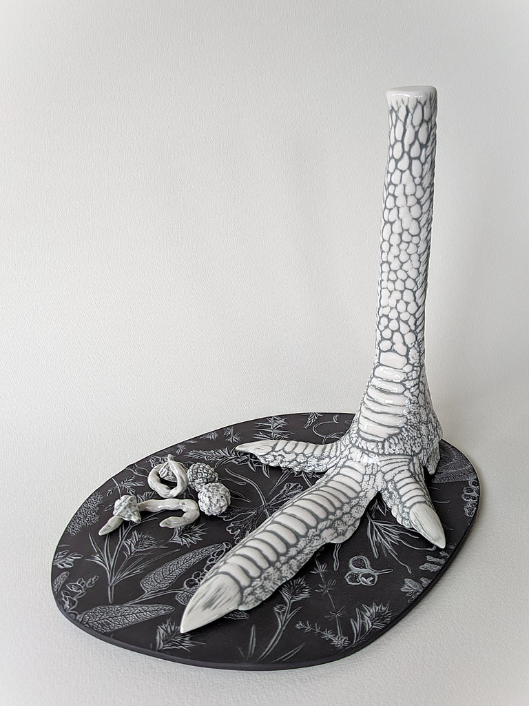 Fenja T. Ringl | Ceramics | Where Emu Treads, Seeds Awaken #1. Unique state